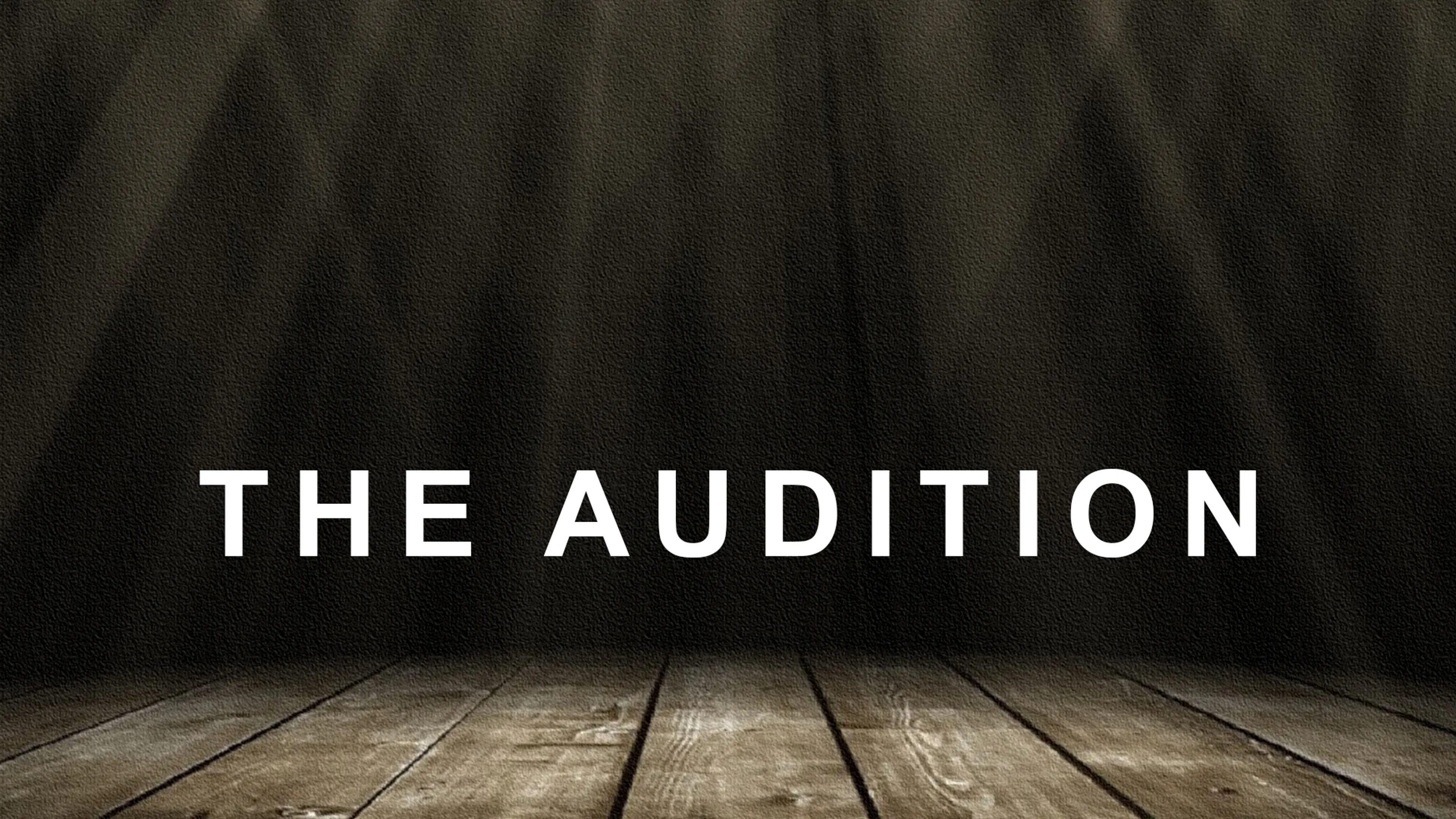 The Audition poster